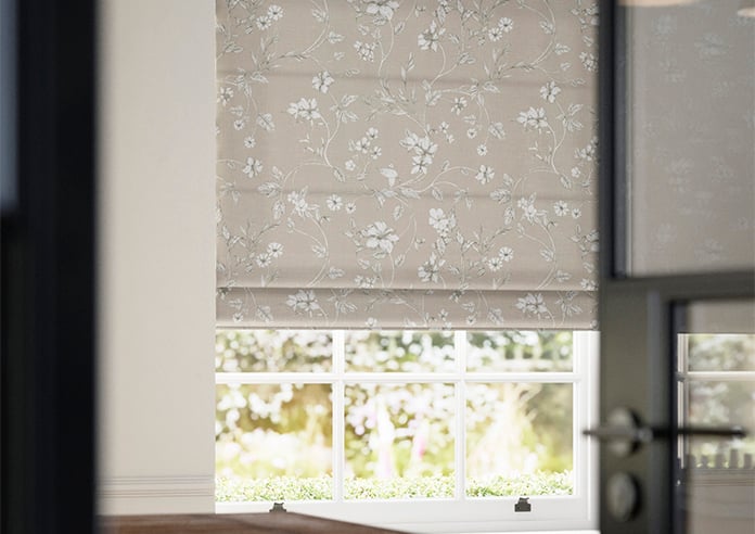 Etched Vine, Sandstone - Roman Blind - Image 5